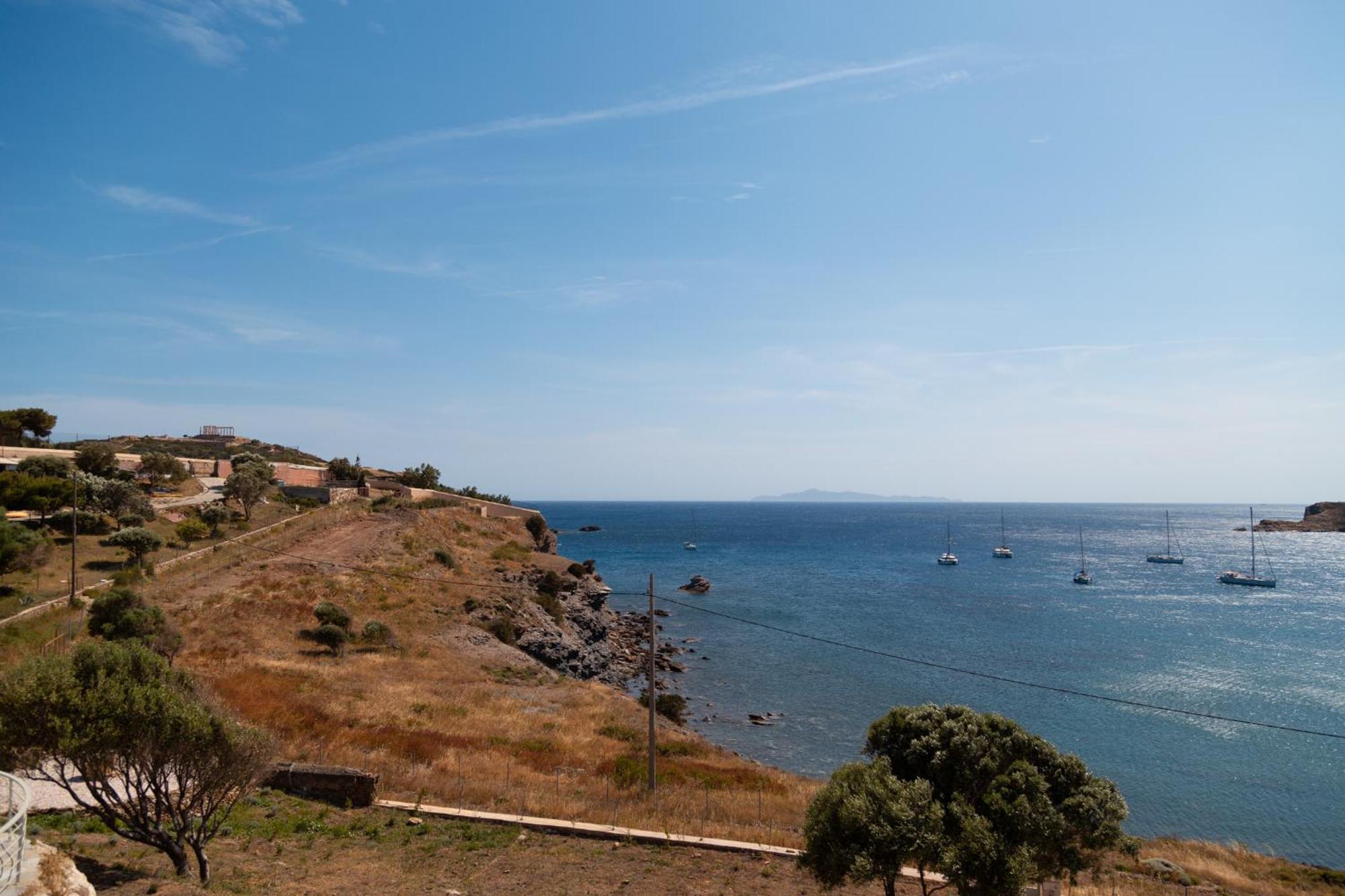 Poseidon Apartments And Villas By The Sea Sounion Exterior foto