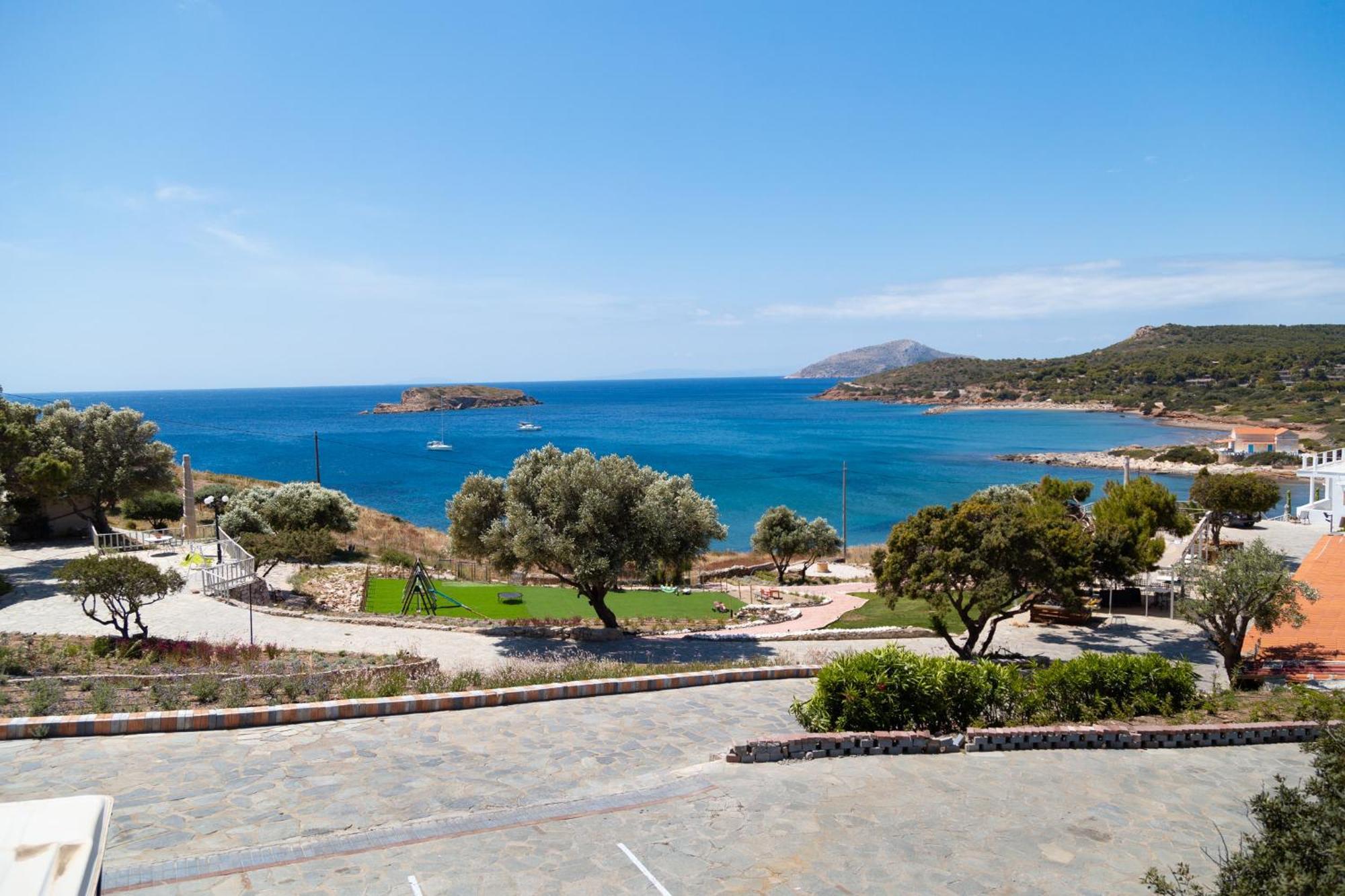 Poseidon Apartments And Villas By The Sea Sounion Exterior foto