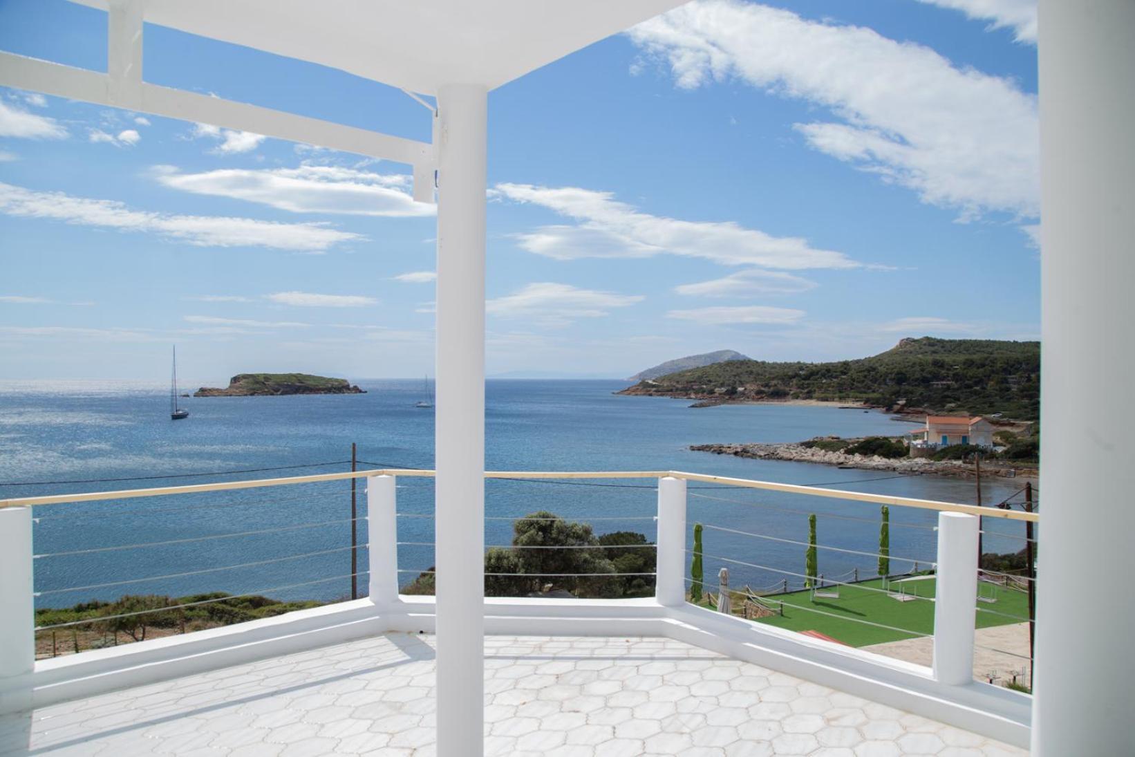 Poseidon Apartments And Villas By The Sea Sounion Exterior foto